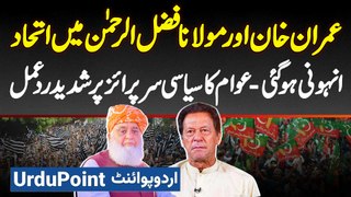 Imran Khan Aur Maulana Fazal Ur Rehman Mein Alliance - Dekhiye Political Surprise Par Public Reaction