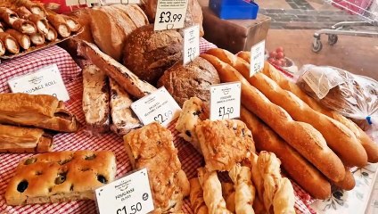 La Boulangerie Du Marché owner Gilles talks about his Burgess Hill market stall