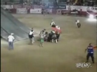 ATV Crashes After Huge Jump