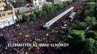 Eltemették az iráni elnököt