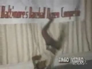 Dance Contest Girl Falls Off Stage