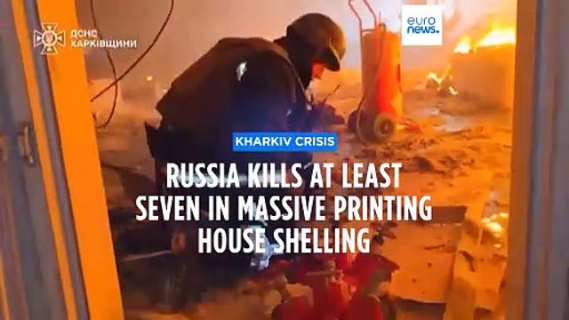 Russian missiles kill at least seven as Moscow pushes toward Kharkiv