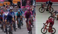Cycling - Giro d'Italia 2024 - Tim Merlier wins a close sprint on Stage 18 and beats Jonathan Milan