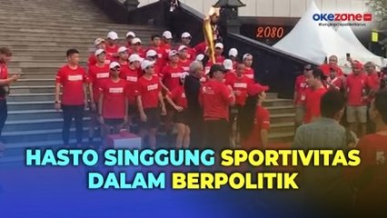 下载视频: Jelang Rakernas PDIP, Hasto Singgung Sportivitas dan Perjuangan dalam Berpolitik