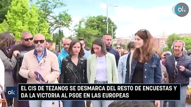 El CIS de Tezanos se desmarca del resto de encuestas y da la victoria al PSOE en las europeas