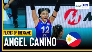 AVC Player of the Game Highlights: Angel Canino rises for Alas Pilipinas vs Australia