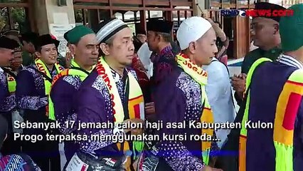 Jalani Ibadah Haji, Sebanyak 17 Jemaah Asal Kulon Progo Difasilitasi Kursi Roda