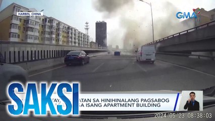 1 patay, 3 sugatan sa hinihinalang pagsabog ng gas tank sa isang apartment building | Saksi