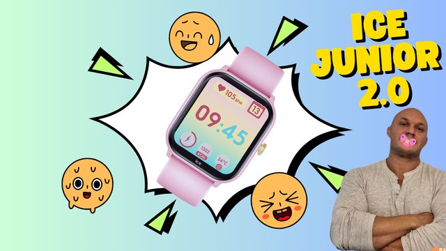 ICE JUNIOR 2.0 de ICE WATCH : la montre connectée pour enfant