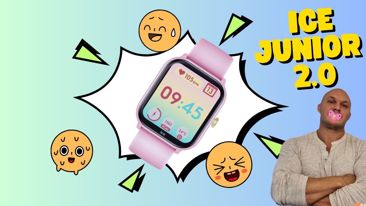 ICE JUNIOR 2.0 de ICE WATCH :  la montre connectée pour enfant