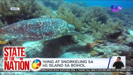 State of the Nation Part 3: Balicasag Island ; Calaguas Group of Islands ; Namunan Cave