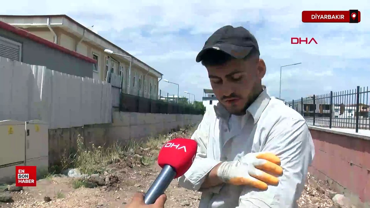 Diyarbakır'da bir lise öğrencisi okuldan kaçarken ağır yaralandı