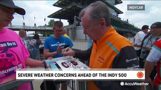 Concerns for severe weather ahead of the Indianapolis 500