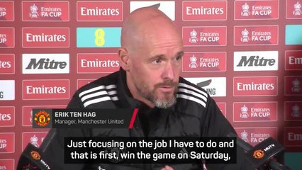 'I came here to win trophies' - Ten Hag shuts down questions about his United future