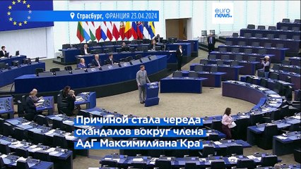 Ультраправая фракция в Европарламенте исключила из своего состава АдГ