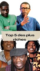 Top 5 des artistes Les plus riches du Sénégal