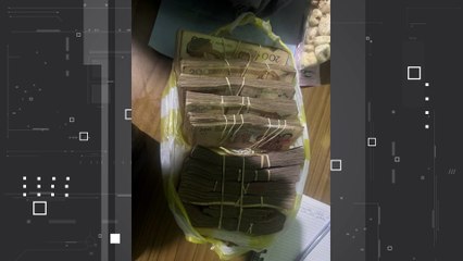 Pareja trasladaba millonaria suma de dinero en Tarija