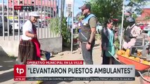 Operativos en la Villa Primero de Mayo para retirar a ambulantes