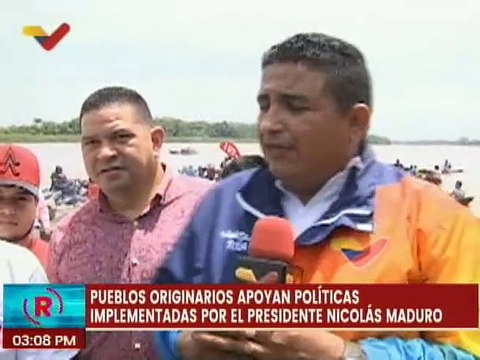 Delta Amacuro | Pueblos originarios se movilizan en rechazo a las sanciones contra Venezuela