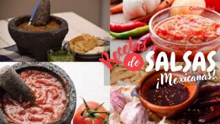 9 deliciosas recetas de salsas mexicanas para tacos y quesadillas | Recetas de salsas | Cocina vital
