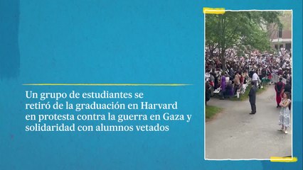 Protesta en Harvard 🧑‍🎓