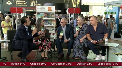 Jean-Luc Wollensack y Emma Stokes en la FIIDMX hablan de la importancia de aprender idiomas