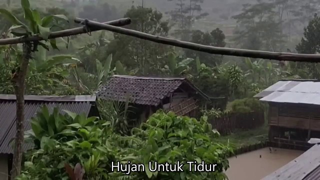 Rain & Thunderstorms in My Very Cool Village, Relaxed Mind and Deep Sleep -