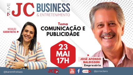 [AO VIVO] JC Business - Jovem Pan News Rio Claro - 23/05/2024