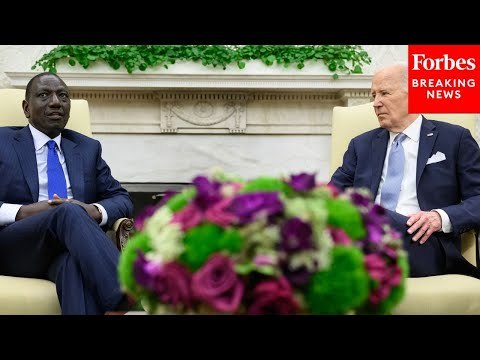 President Biden Hosts A Bilateral Meeting With Kenyan President William Ruto