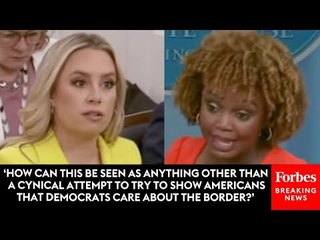 Karine Jean-Pierre And Fox News Correspondent Go Head To Head Over Senate Border Security Package