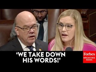 BREAKING NEWS: House Floor Forced To Completely Stop After McGovern & Houchin Clash Over Trump Trial