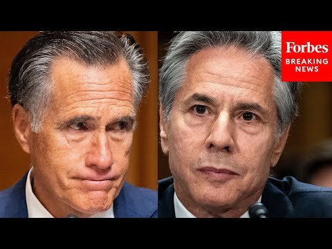 Mitt Romney Questions Antony Blinken About Efforts To Respond To China Threats