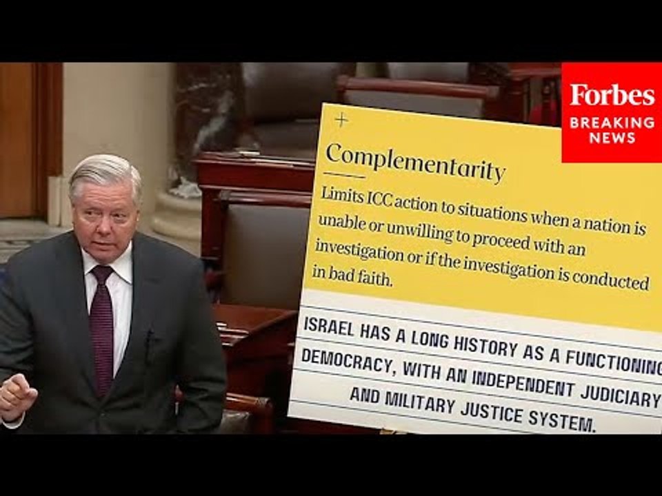 Lindsey Graham: 'Here's My Question' To Spain, Norway And Ireland For Recognizing Palestinian State