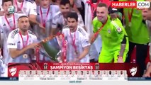 Trabzonspor'u 3-2 yenen Beşiktaş Ziraat Türkiye Kupası'nın sahibi oldu