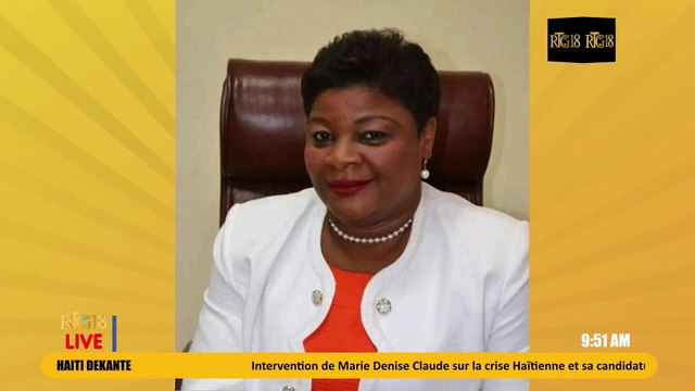 Marie Denise Claude konfime li fè depo pyès li pou vin Premye Minis gouvènman tranzisyon an.