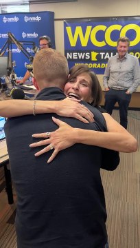 Radio host meets bone marrow donor