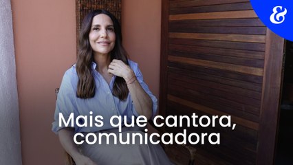 Mais que cantora, comunicadora
