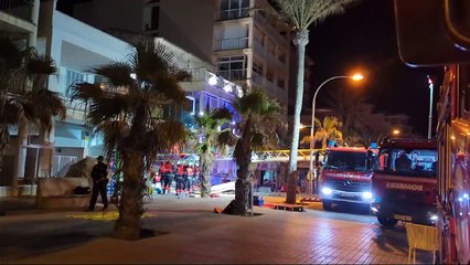Ascienden a cuatro los fallecidos en el derrumbe de Playa de Palma y a 27 los heridos
