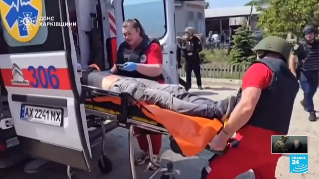 Nuevos ataques rusos con drones en Járkiv deja varios trabajadores muertos y civiles heridos
