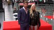 Chris Hemsworth at his Hollywood Walk of Fame star ceremony with Anya Taylor-Joy