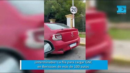 La crisis del GNC: en la Región hay filas de hasta ¡100 autos!