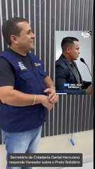 Resposta de daniel para vereador elvis dany