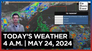 Today's Weather, 4 A.M. | May 24, 2024