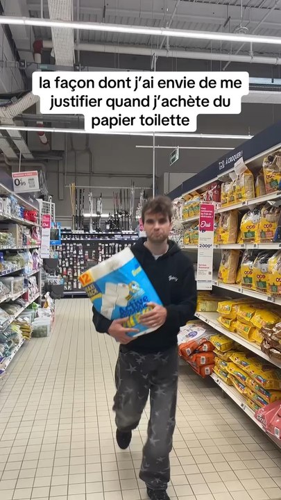 La honte d’acheter du papier toilette