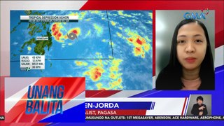 Panayam kay Ana Clauren-Jorda, weather specialist mula sa PAGASA tungkol sa Bagyong #AghonPH - Weather update today as of 7:02 a.m. (May 24, 2024) | Unang Balita