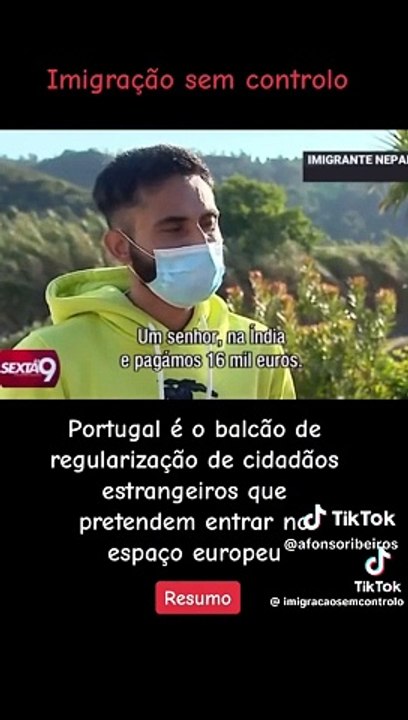 Imagração sem controlo