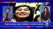 Yenifer Paredes: PJ niega permiso a cuñada de Pedro Castillo para viajar a Cajamarca