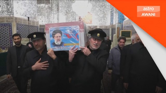 Perjalanan terakhir: Ebrahim Raisi dikebumikan di bandar suci Mashhad
