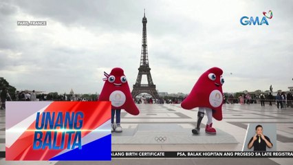 Mga podium na gagamitin sa 2024 Paris Olympics, gawa sa recycled wood | Unang Balita