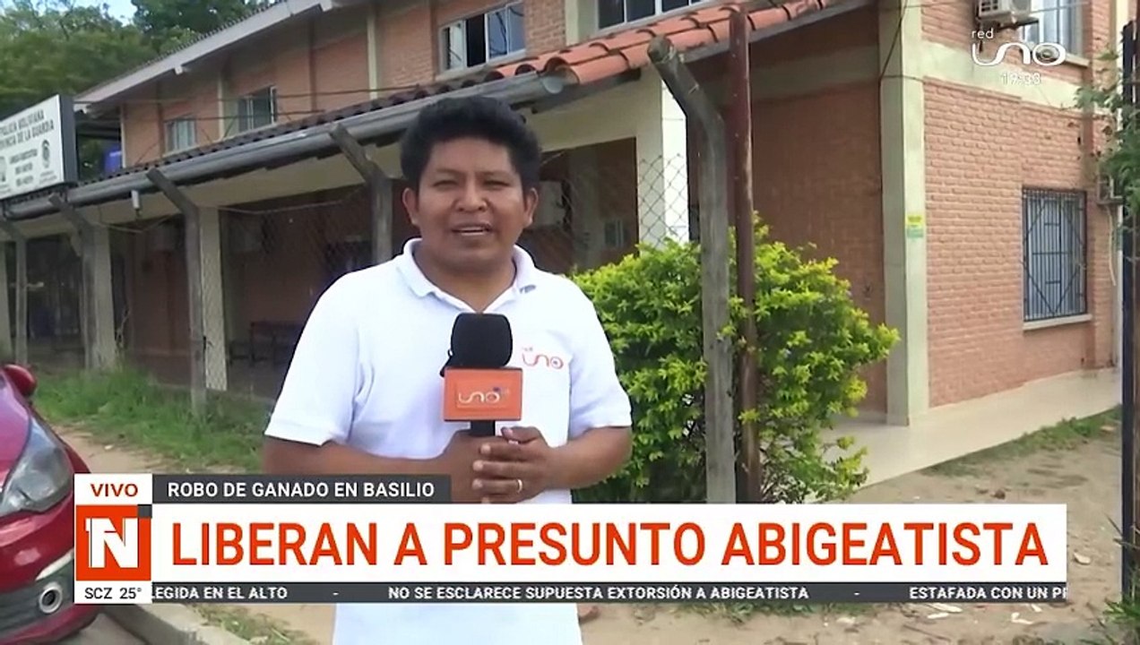 liberan a presunto abigeatista